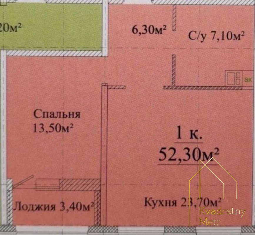 2-ком квартира в ЖК «Альтаир 3»! 54 м²! 13-й этаж! Таирово! — photo 1