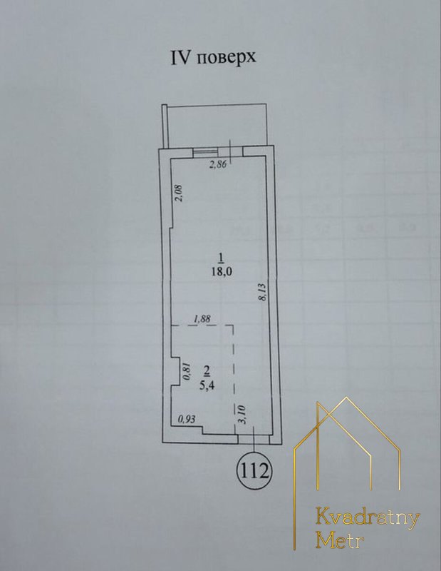 Аркадия! ЖК «Родос»! Студия 25м! 4 ЭТАЖ! — photo 9