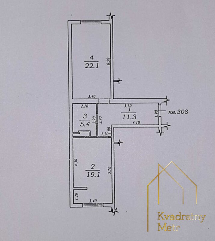 1-комн. квартира 58кв.м ЖК Аркадия Хиллс! — photo 6