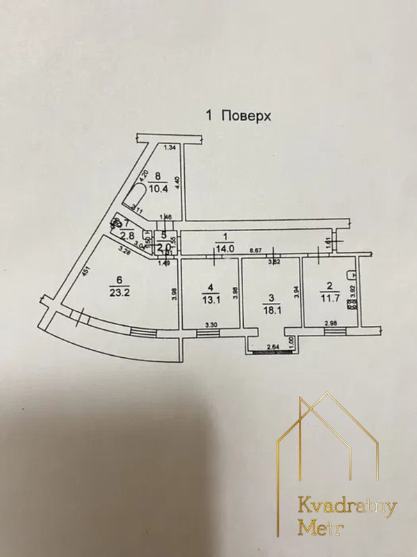 3-комнатная квартира на Левитана! ГАЗ! — photo 19
